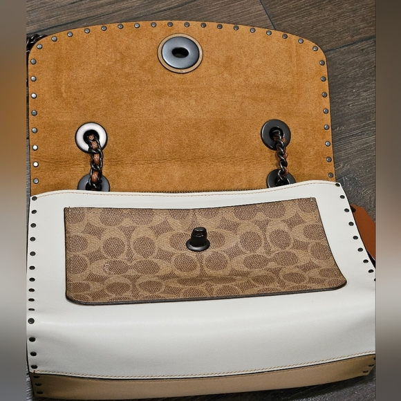 NWOT🌹Coach Madison Collection Tea Rose Bag - Picture 7 of 16